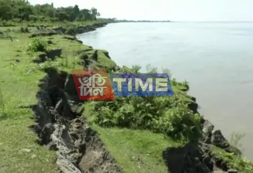 Erosion of Brahmaputra River takes frightful turn in Sivsagar