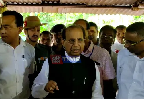 Assam Guv caught Morigaon Official off-guard