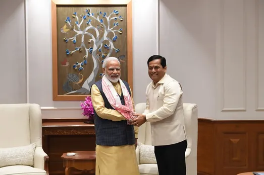 Sonowal calls on PM Modi