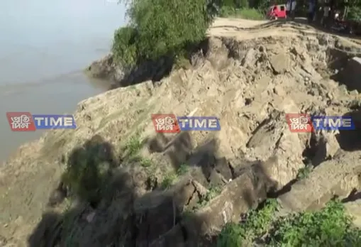 Erosion of Brahmaputra River takes frightful turn in Gaurisagar
