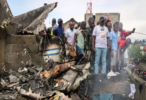 Plane crash in Congo: 25 Dead