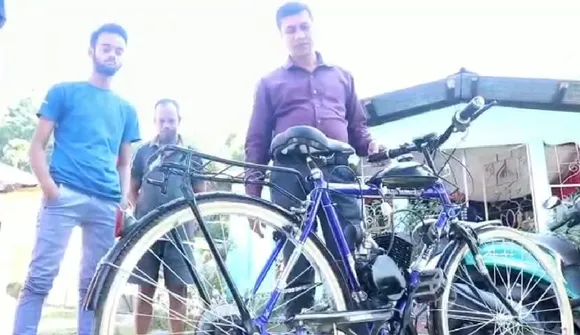 Majuli student develops ‘Bicycle’; runs on Fuel