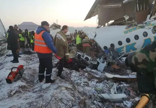 At least 9 dead in Kazakhstan plane crash