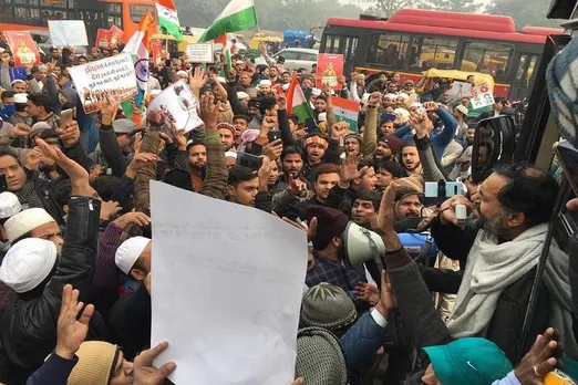 Delhi Anti-CAA Protests: Protestors Detained Near Red Fort