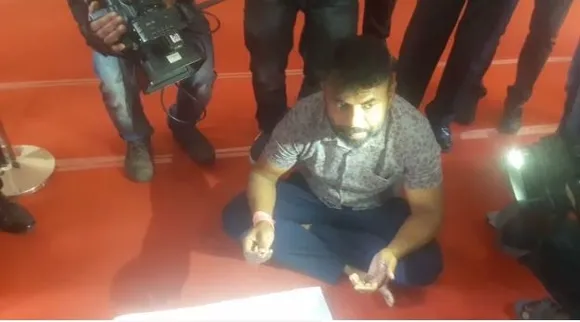 Rupjyoti Seen Writing in Own Blood ‘Jai Aai Asom’
