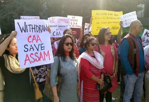 C(A)A Role: Assam natives protest in Mumbai