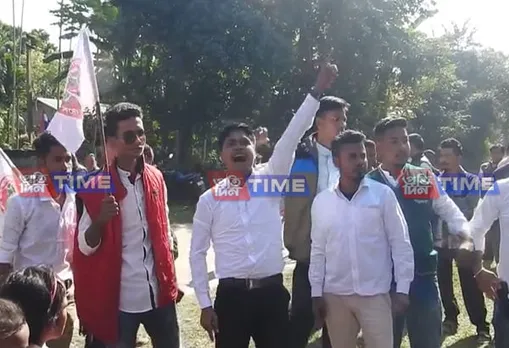 AASU prevents AGP from Swahid Tarpan