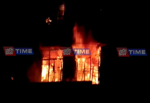 Massive fire breaks out in Tinsukia