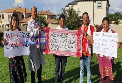 South African Assamese Protesting CAA | See in Pics