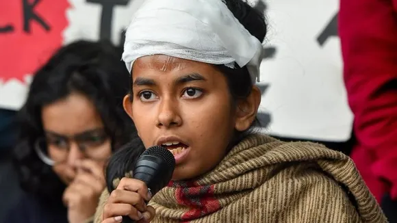 JNUSU President Aishe Ghosh Booked for Vandalism
