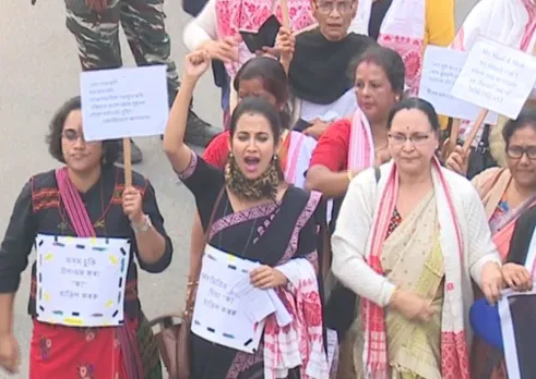 All-women anti-CAA rally in Guwahati