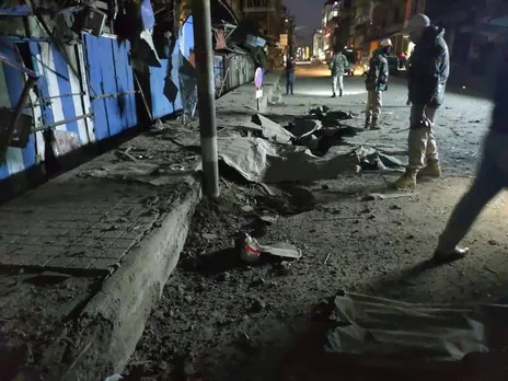 Powerful blast rocks Manipur capital town