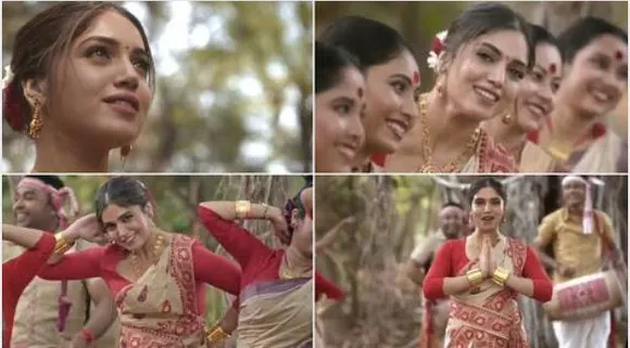 WATCH: Bhumi Pednekar steps to the tune of Bihu