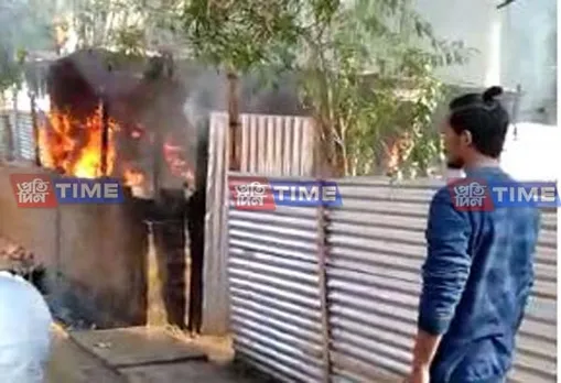 Devastating fire breaks out at Hatigaon