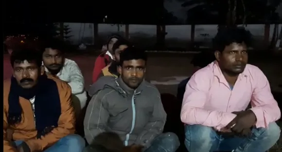 SSB Seized 10 Cow Laden Trucks in Rangiya