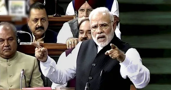 PM Modi Slams Congress in Parliament