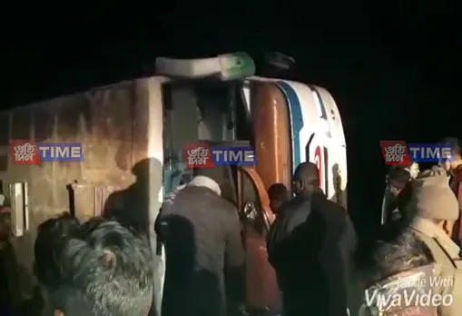 28 injured in Teok road accident: 8 referred to GMCH