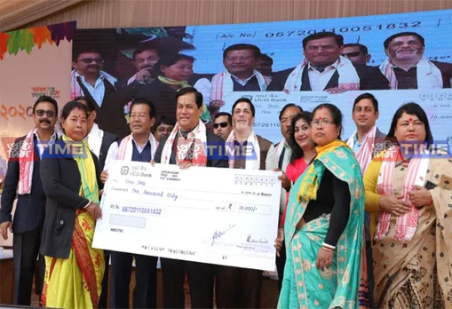 CM distributes revolving fund to SHGs