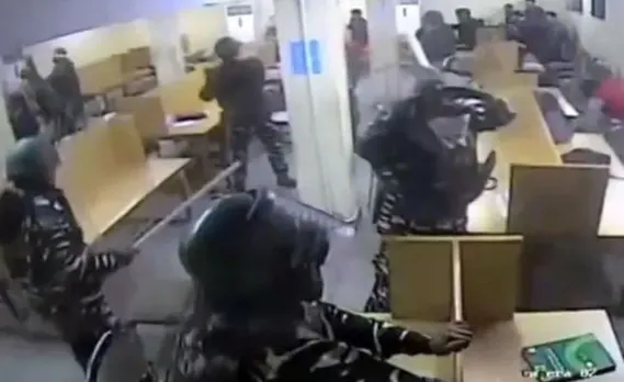 Jamia Incident: CCTV Footage Shows ‘police brutality’