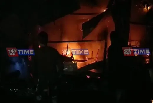 Massive fire breaks out at Rangapara