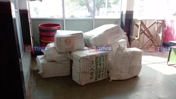 Boxes loaded with cash seized at Guwahati Railway Station
