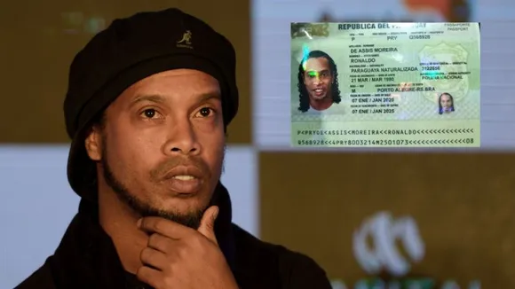 Ronaldinho arrested!