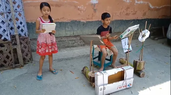 Assamese “Little Duo” Win Hearts with Unique Performance