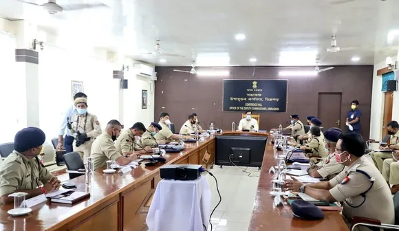 CM holds review meeting with Upper Assam SPs