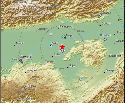 Earthquake jolts Assam