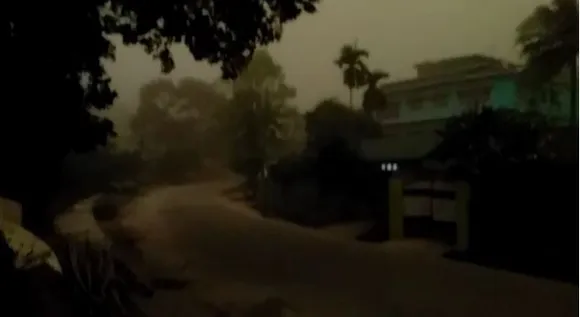 Heavy Cyclonic Storm Hits Guwahati