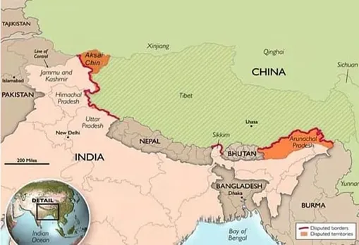 Border Conflict: China Includes Arunachal In Its Updated Map