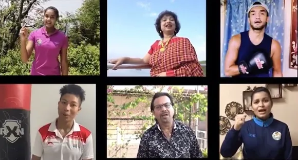WATCH: Assam athletes encouraging you to fight COVID-19