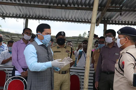 CM visits Srirampur screening camp