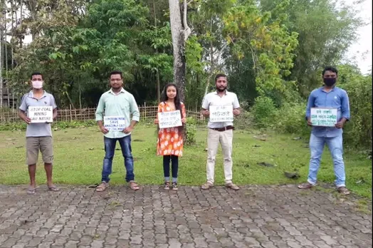 Protest Erupts at Kaziranga Against Coal Mining in Dehing Patkai