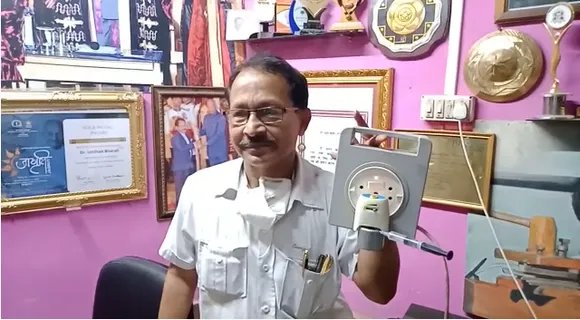 Uddhab Bharali develops Air Sanitizer to Fight Corona
