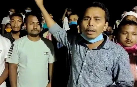 Baghjan: Locals Stage Protest Against Assam Minister
