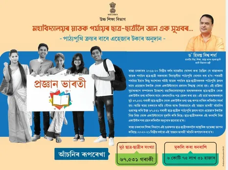 Assam Govt Releases Rs. 1K for Graduation Students