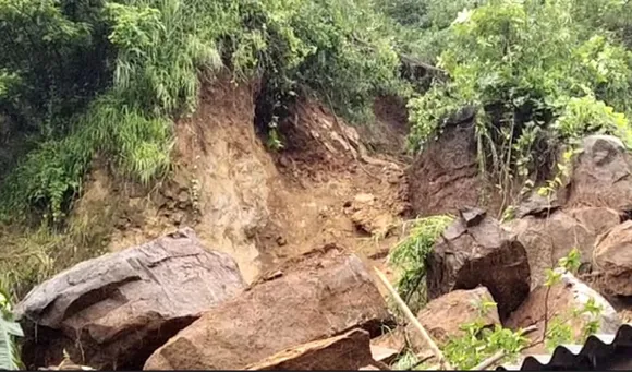 One dead following landslide in Kharguli