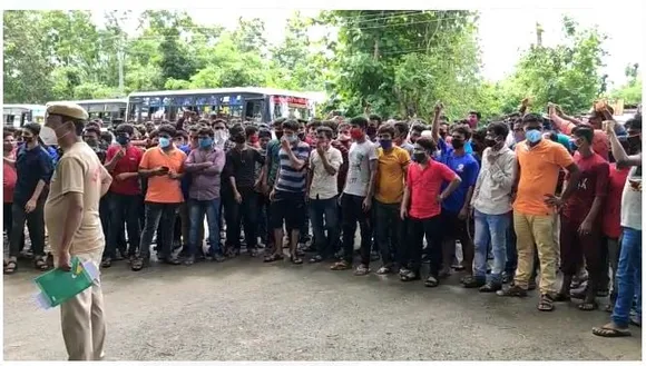 Boko quarantine centre descends in total chaos