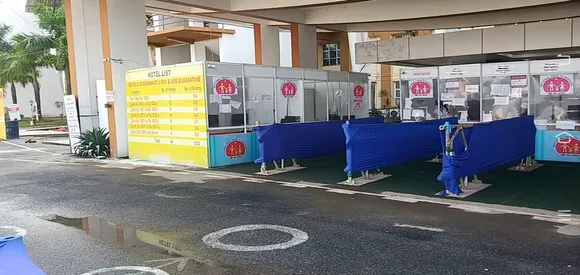 Sarusajai Screening Center Wears a Deserted Look