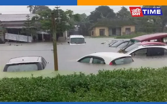 Dibrugarh Town severely hit by urban floods