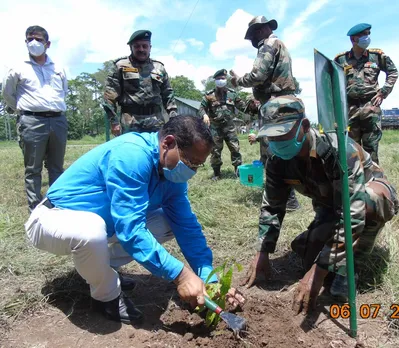 Harchura Military Camp Promotes Greenery