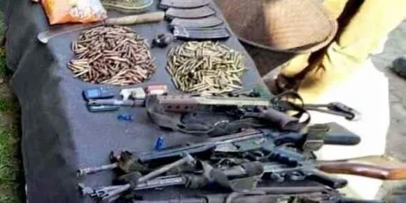 Cache Of Arms Buried In Jungle Recovered