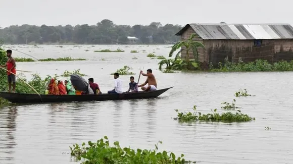 Person Goes Missing In Mankachar Flood Waters