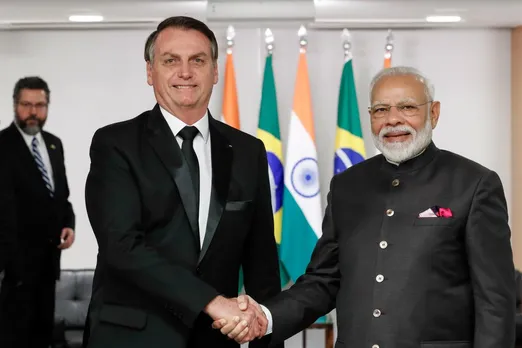 PM Modi Wishes Speedy Recovery for Brazil Prez Who Tests COVID-19 +