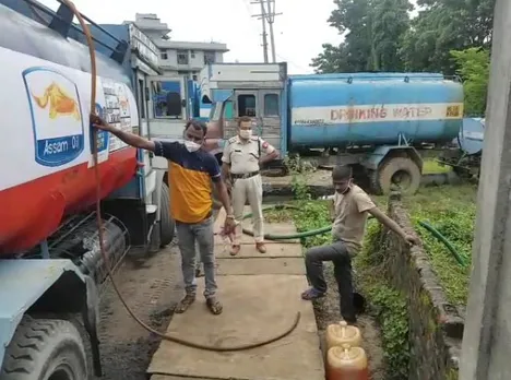 Oil Tanker Seized at Jalukbari