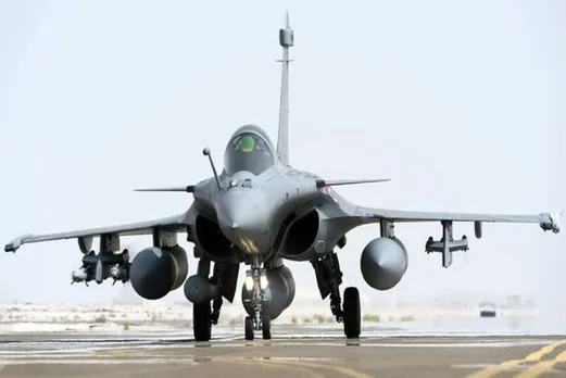 Five Rafales take off for India
