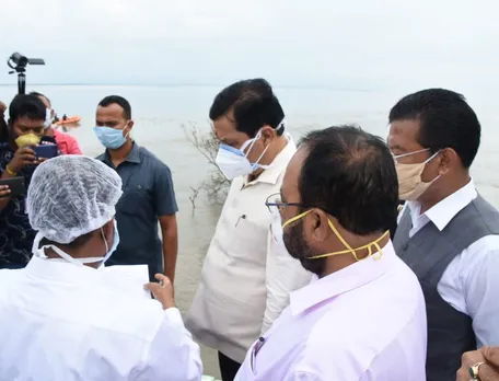 Erosion Included As a Natural Calamity by 15th Finance Comm: Sonowal