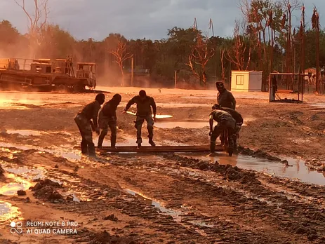 Army Actively Involved At Baghjan OIL Well Site
