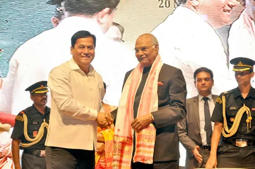 Prez Kovind, Assam CM discuss flood, COVID-19 scenario